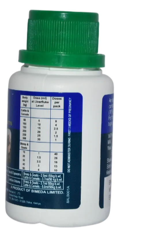 ALBENDAZOLE 10% 40MLS