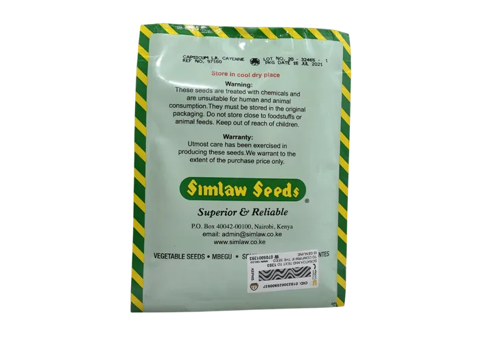 PEPPER CAP LR CAYENNE 50GM SIM