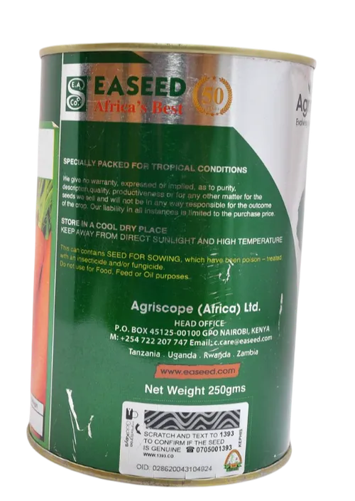 CARROT NANTES 250GM EA