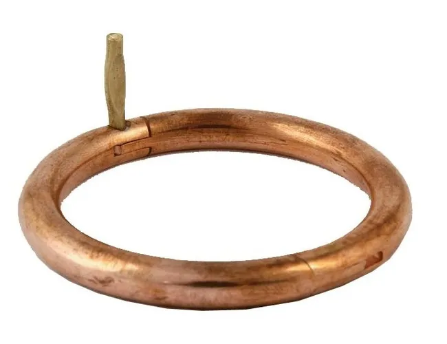 BULL RING COPPER 3" LARGE