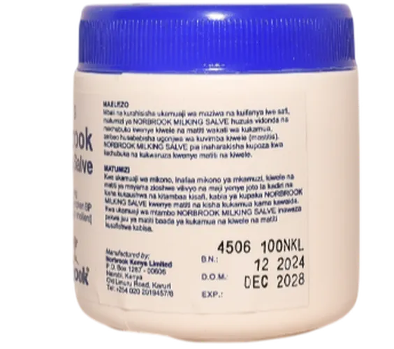 MILKING SALVE 100GMS NORBROOK