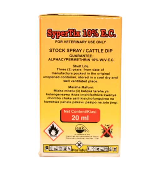SS CYPERMETHRIN SYPERTIX 20ML