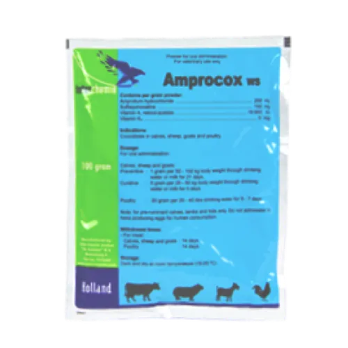 POULTRY ANTIBIOTIC AMPROCOX WS 100GMS ANTI-COCCIDIOSIS ELGON