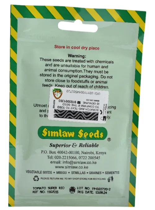 TOMATO SUPER RIO 10GMS SIM