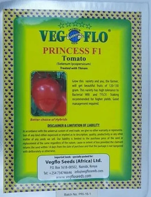 TOMATO PRINCESS F1 1,000SDS