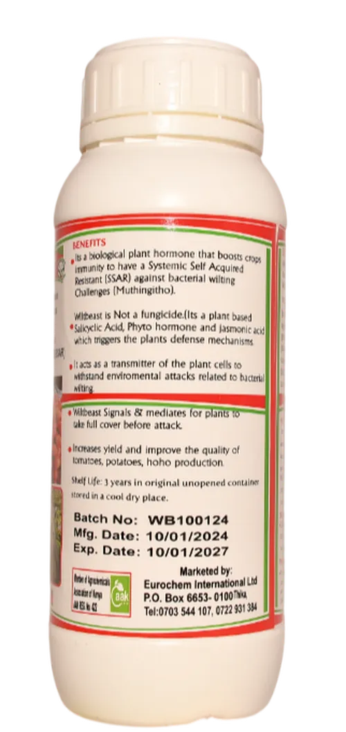 WILT BEAST 500 MLS