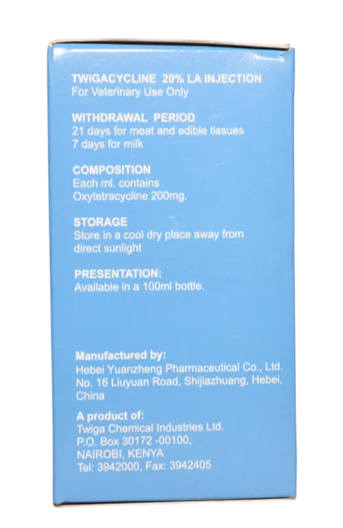 TWIGACYCLINE 20% 100MLS