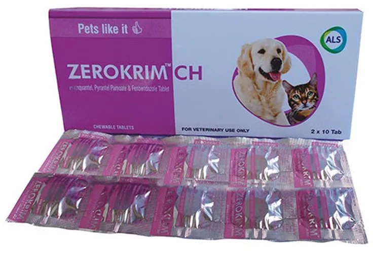 DOG DEWORMER ZEROKRIM TABS