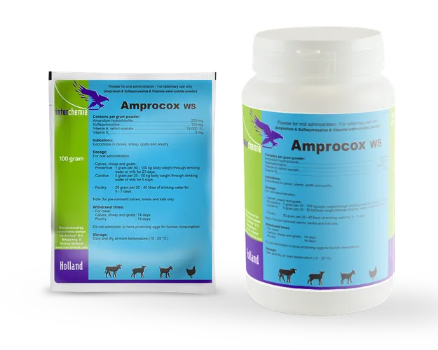 POULTRY ANTIBIOTIC AMPROCOX WS 30GMS ANTI-COCCIDIOSIS ELG
