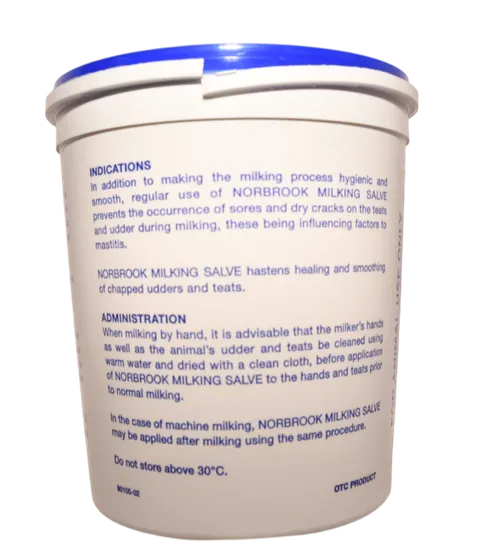 MILKING SALVE 1KG NORBROOK