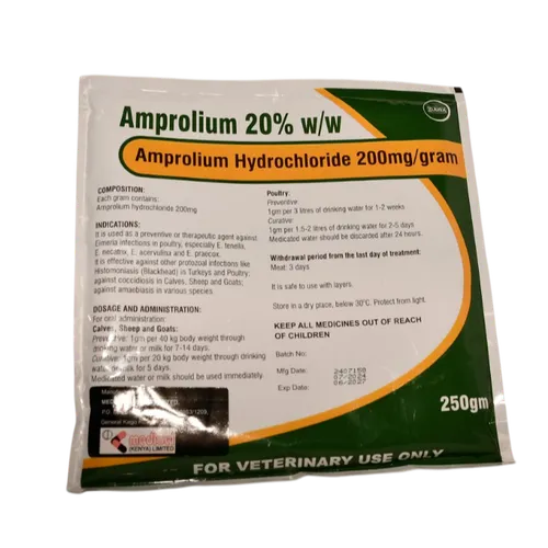 POULTRY ANTIBIOTIC DAWA AMPROLIUM 20% 250GMS ANTI-COCCIDIOSIS