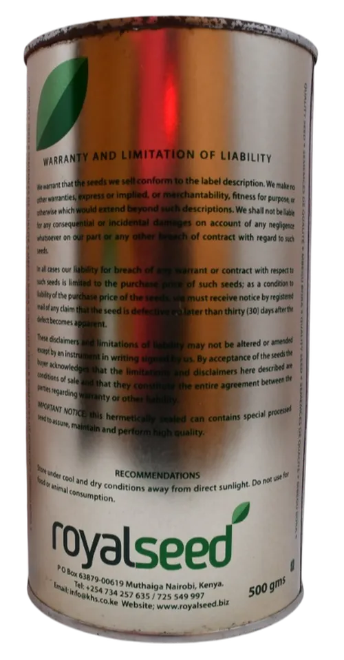 CARROT NANTES 250GM ROYAL SEED