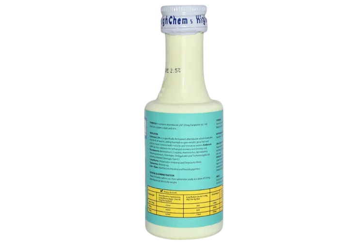 ENDOCURE 2.5% 120MLS