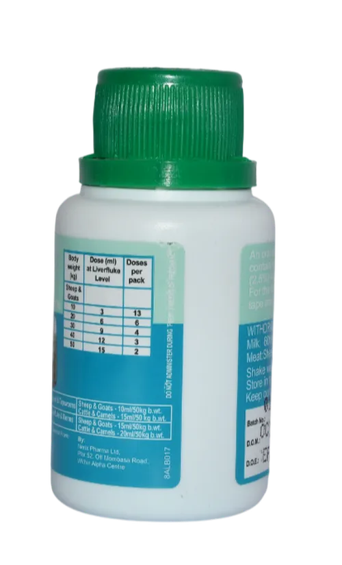 ALBENDAZOLE 2.5% 40MLS