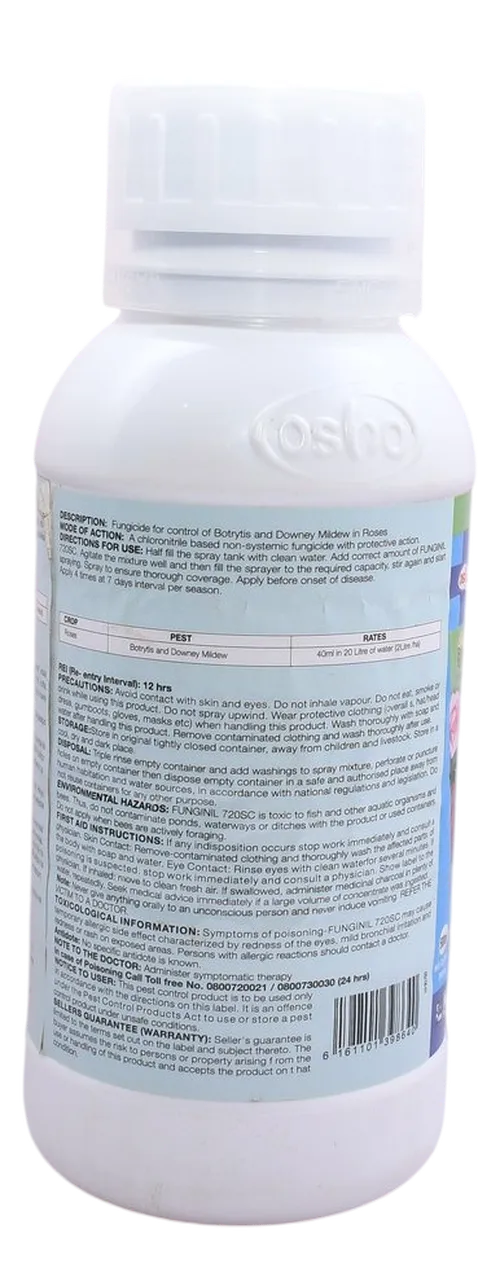 FUNGINIL 720SC 500MLS(CHLOROTHALONIL)