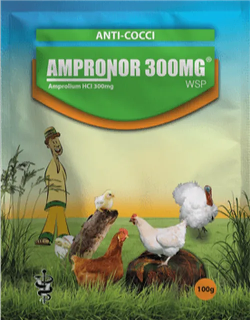 POULTRY ANTIBIOTIC AMPRONOR 300MG 100GMS ANTI-COCCIDIOSIS