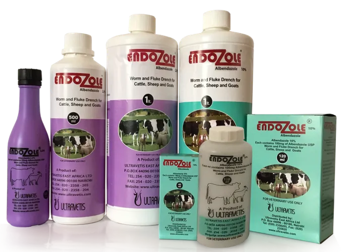 ENDOZOLE 10% 40MLS (ALBENDAZOLE)