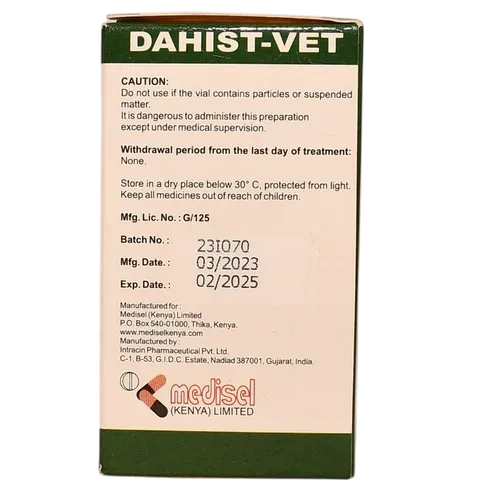 DAHIST 50MLS MEDISEL