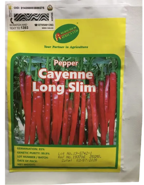PEPPER CAYENNE 10GMS GAL LIMITED