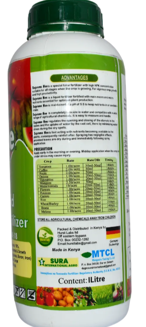 SUPREME NEO 1LTR ALL STAGES