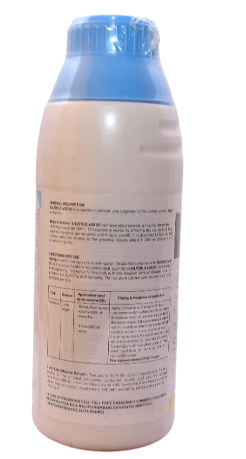 SILVZOLE 430 SC 250MLS(TEBUCONAZOLE 430G/L)