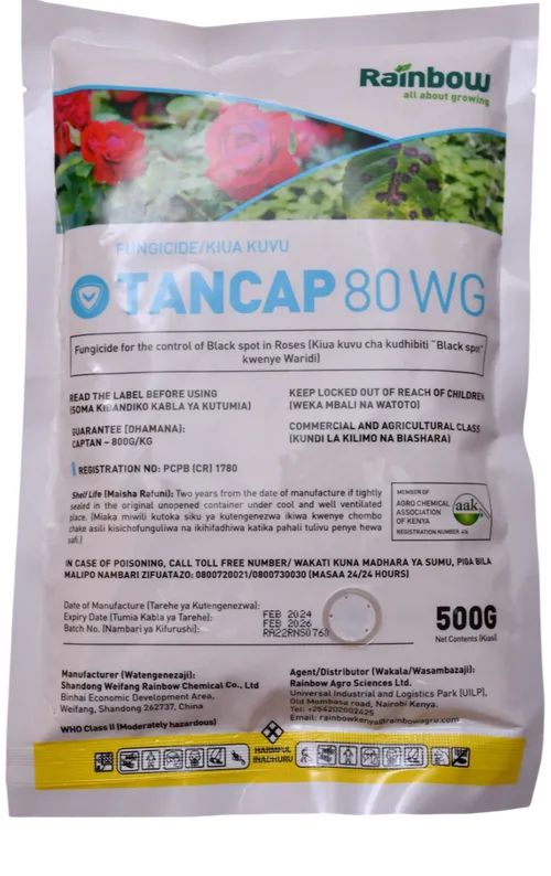 TANCAP 80 WG 500GMS(CAPTAN 800G/KG)