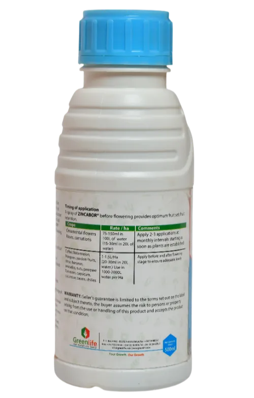 ZINCABOR 500MLS