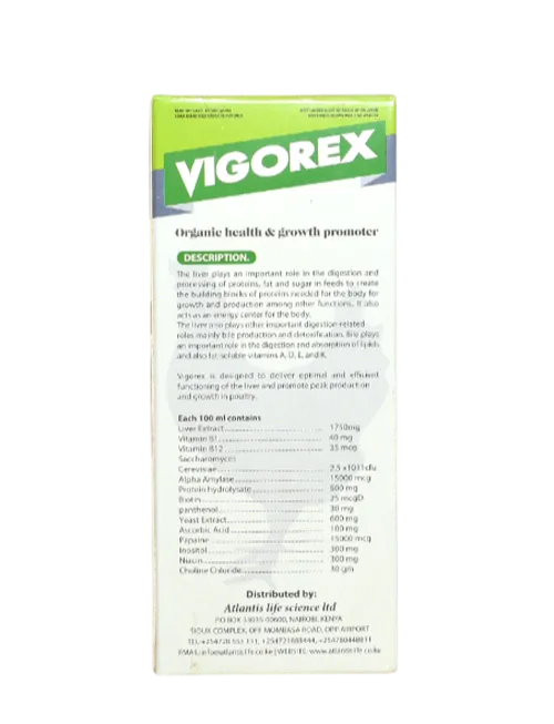 VIGOREX 100MLS GROWTH PROMOTER