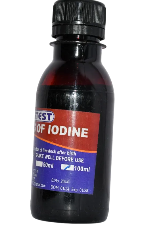 LATEST LUGOS OF IODINE 100MLS