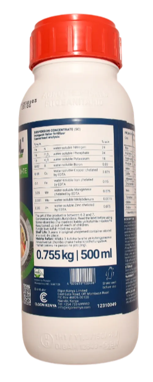 WUXAL MACROMIX 24:24:18 500ML ELGON