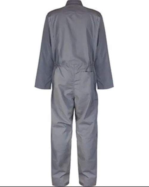BRANDED ISO TWILL OVERALL GREY LARGE