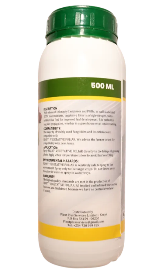 PLANT PLUS VEGETATIVE 500MLS