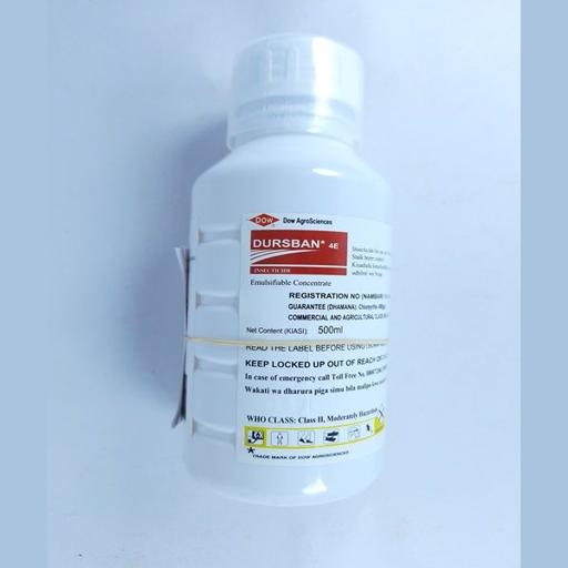 CHLORPYRIFOS DURSBAN  500MLS