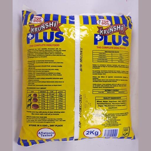 DOG MEAL KRUNSHI TOP DOG 2KG(ECONOMY)