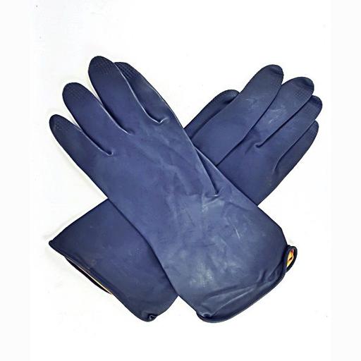 GLOVES INDUSTRIAL BLACK PLASTI