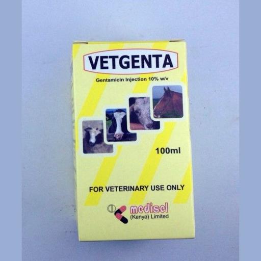 VETGENTA INJ 100MLS