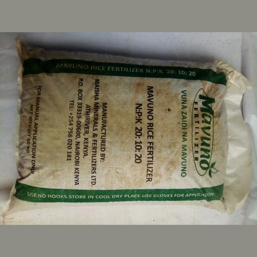 MAVUNO RICE PLANTING 50KG NPK 20 10 20