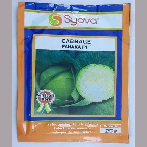 CABBAGE FANAKA F1  25GM