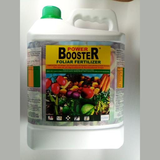 BOOSTER GROW PLUS FOLIAR 5LTS