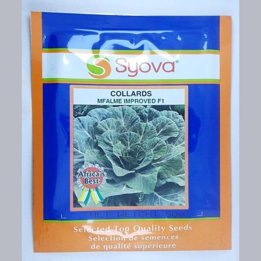 COLLARDS MFALME F1  IMPROVED 50GM EA