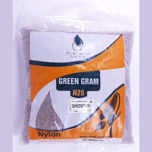 GREEN GRAM N26 2KG DRYLAND