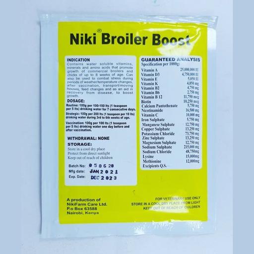 NIKI BROILER BOOST 100GM NIKIFARM