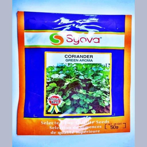 CORRIANDER GREEN AROMA 50GMS EA(DHANIA)