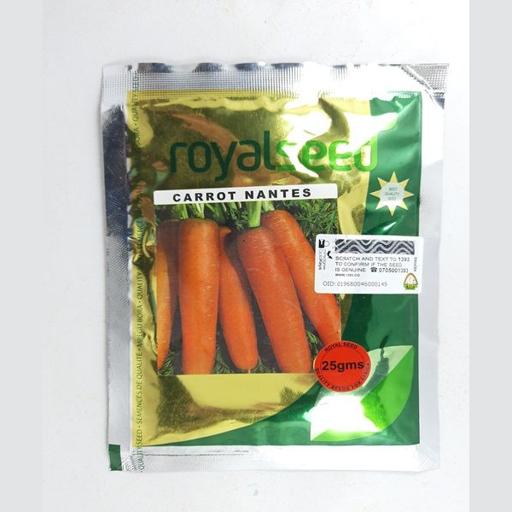 CARROT NANTES 25GM KENYA HIGH