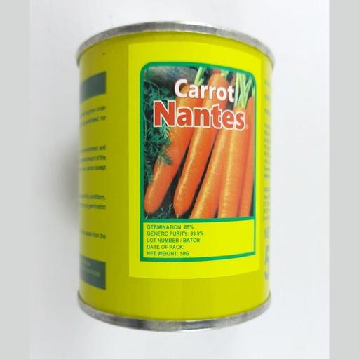 CARROT NANTES 50GM AGRICHEM