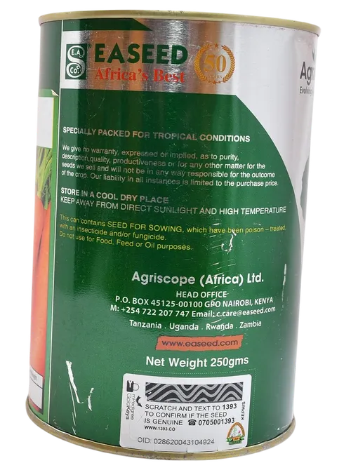 CARROT NANTES 100GM EA