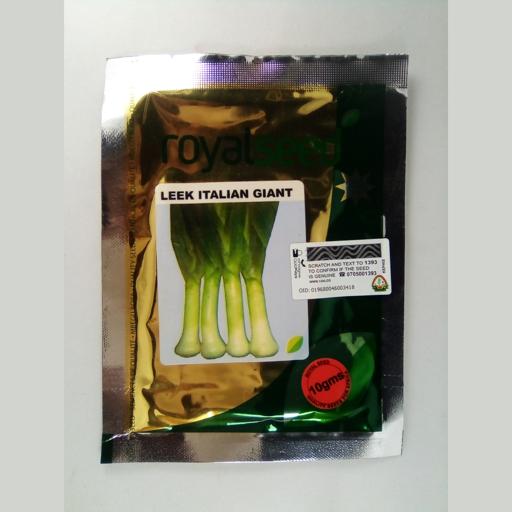 LEEKS ITALIAN GIANT 10GMS KENYA HIGHLAND