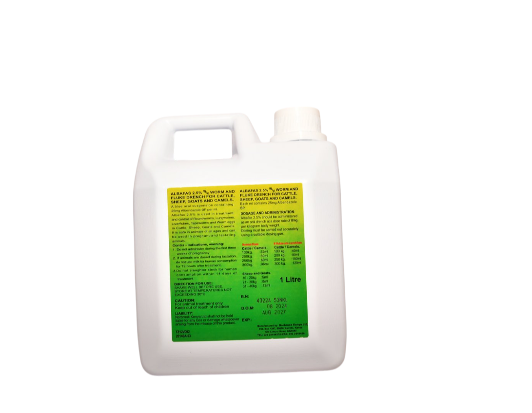 ALBAFAS 2.5% 1LIT