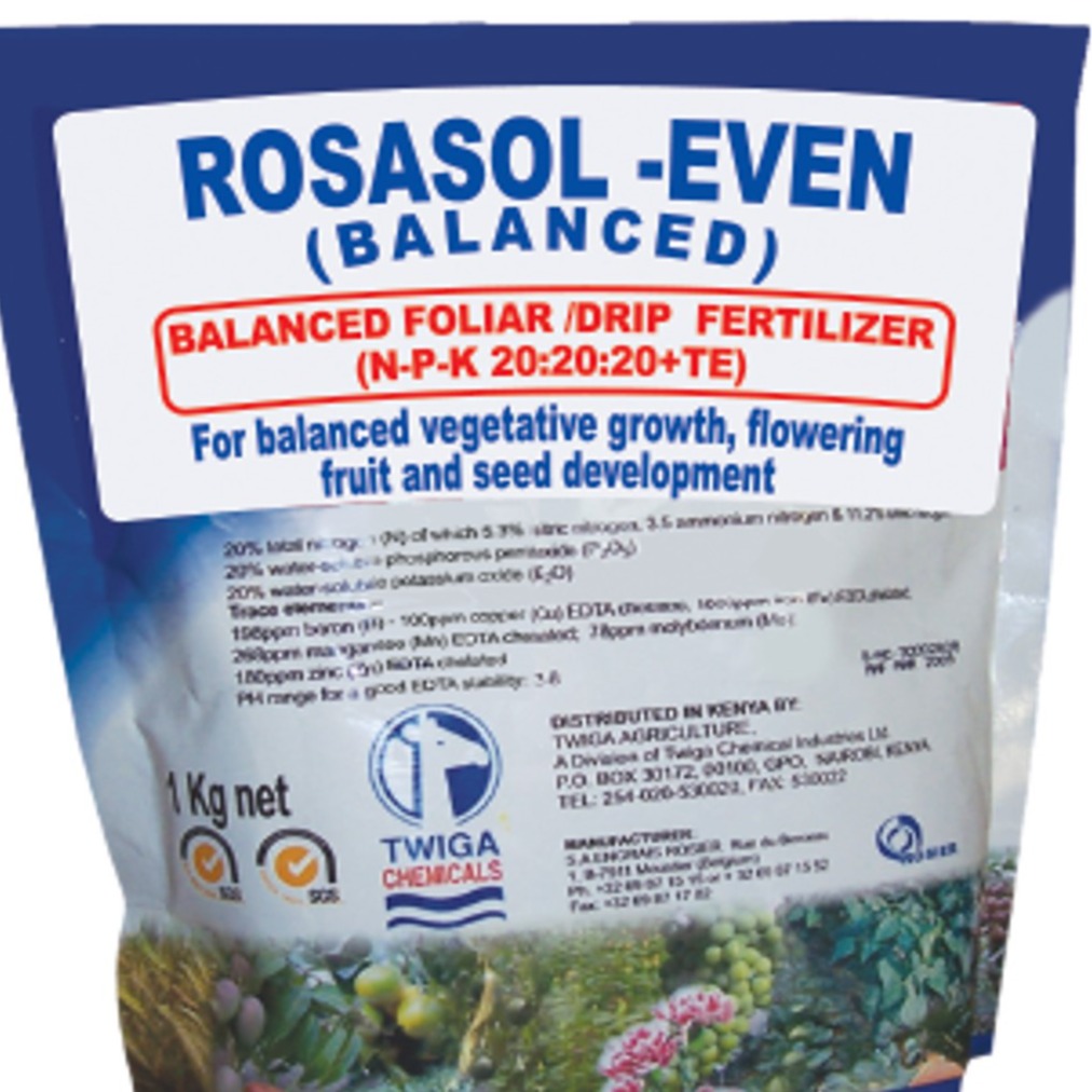 ROSASOL E NPK 20-20-20 200GM