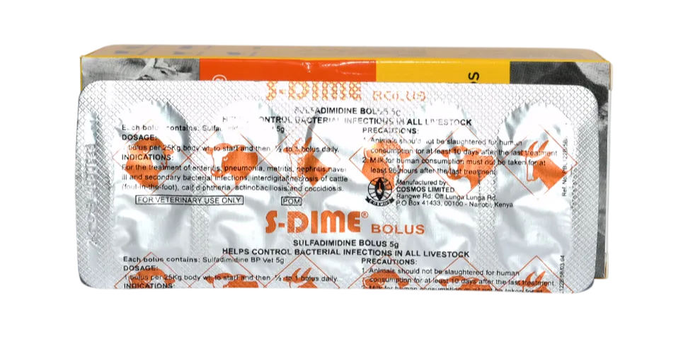 S-DIME BOLUS TABS